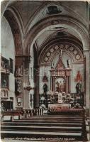 Kalocsa, Jézus Társasági Atyák temploma, belső. Berkes Ignác kiadása (kopott sarkak / worn corners)