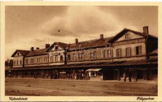 1938 Dombóvár, Újdombóvár pályaudvar, vasútállomás (EK)