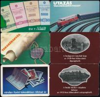 1976-1984 15 db Országos Takarékpénztár kártyanaptár