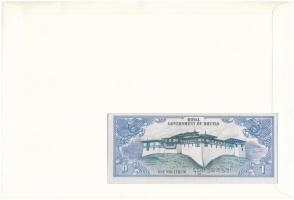 Bhutan 1N ~1981. felbélyegzett borítékban, bélyegzéssel T:1 Bhutan ~1981. 1 Ngultrum in envelope wit...