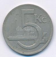 Csehszlovákia 1925. 5K Cu-Ni T:2 Czechoslovakia 1925. 5 Korun Cu-Ni C:XF Krause KM#10