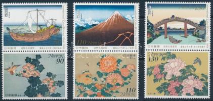 International Stamp Week set in pairs, Nemzetközi bélyeghét sor párokban