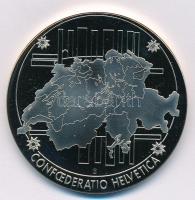 Svájc DN "10.-banknote seit 1997" fém emlékérem 10Fr svájci bankjegy multicolor képével (5...