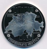 Svájc DN "50.-banknote seit 1995" fém emlékérem 50Fr svájci bankjegy multicolor képével (5...