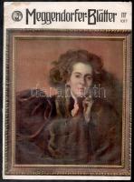 1915-1918 Vasárnapi Ujság 62. évfolyam 28. száma + 65. évfolyam 30. száma + cca 1940 Beazonosítatlan újság, hiányzó borítóval + 1910 Meggendorfer-Blätter c. újság 1017-es száma, német nyelven + cca 1914-1918 A Társaság c. újság száma