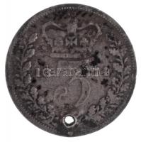 Nagy-Britannia 1874. 3p Ag "Viktória" T:3 ly.
Great Britain 1874. 3 Pence Ag "Victor...