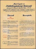 Meinl Gyula R.t. háztartásgazdasági tanácsadó étrend receptjei,