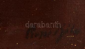 Czene Béla (1880 körül-1944 körül): Csendélet serleggel és gyümölcsökkel. Olaj. vászon, jelzett. 80x...