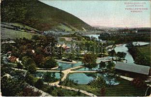 1906 Sarajevo, Bosna-Quellen, Forellenteiche / Izvor-Bosne, Ribnjaci / Bosna river spring sources, trout ponds (EK)