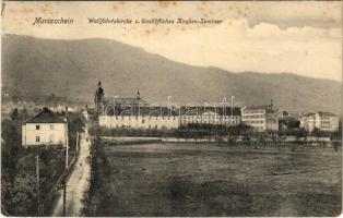 1907 Bohosudov, Mariaschein (Krupka, Graupen); Wallfahrtskirche u. bischöfliches Knaben-Seminar / pilgrimage church, seminary (Rb)