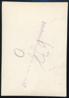 cca 1936 Kinszki Imre (1901-1945) budapesti fotóművész hagyatékából, pecséttel jelzett, vintage fotó...