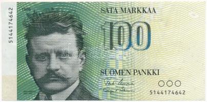 Finnország 1986. 100M T:III szép papír Finland 1986. 100 Markkaa C:F fine paper Krause 119.a