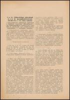 1941 2 db fölművelésügyi minisztériumi rendelet zsidótörvények végrehajtásának vonatkozásában 8p.