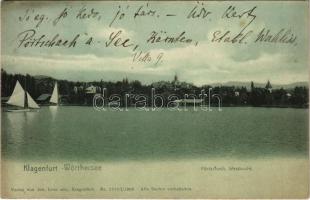 1905 Klagenfurt, Wörthersee, Pörtschach Westbucht (EK)