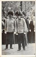 Erzherzog Franz Ferdinand, Kaiser Franz Josef I. / Archduke Franz Ferdinand and Emperor Franz Joseph I of Austria. J. Deil (EK)