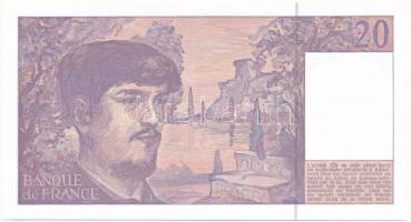 Franciaország 1992. 20Fr T:I
France 1992. 20 Francs C:UNC
