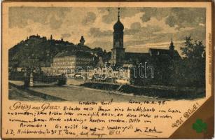 1898 (Vorläufer) Graz, Viel Glück! E. Presuhn (fl)