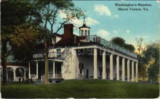 Mount Vernon (Virginia), Washingtons Mansion (worn corners)