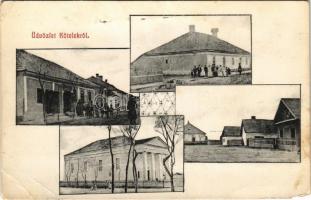 1916 Kőtelek, utca, üzlet. Steinberger Miksa kiadása (b)