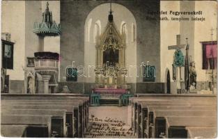 1915 Fegyvernek, Római katolikus templom, belső (EK)