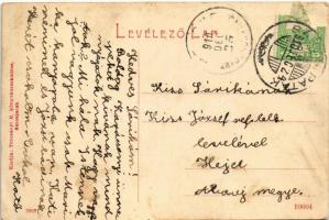 1910 Sárospatak, Református kollégium, könyvnyomda. W. L. (?) 2003. Trócsányi B. kiadása (ázott sark...