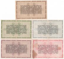 1946. 10.000AP + 50.000AP + 100.000AP + 500.000AP + 1.000.000AP T:III egyiken folt