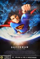 2006 Superman visszatér, filmplakát, kis gyűrődéssel, 98x68 cm
