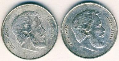 1947.  5Ft Ag "Kossuth" (2x) T:3