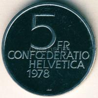 Svájc 1978. 5Fr "Henry Dunant" T:PP