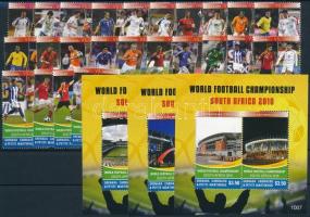 Soccer World Cup set and block set, Labdarúgó-világbajnokság, Dél-Afrika sor + blokksor