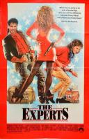 1989 The experts (Zűrös páros), filmplakát, gyűrődésekkel, hajtott, foltos 101x68 cm
