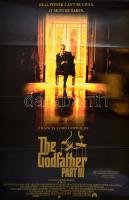 1990 The Godfather III. (A keresztapa III), filmplakát, hajtott, 101x69 cm