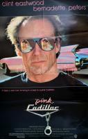 1989 Pink Cadillac (Rózsaszín Cadillac ), filmplakát, hajtott, gyűrődésekkel, 101x69 cm