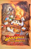 1990 Duck Tales the movie: Treasure of the lost lamp (Kacsamesék: Az elveszett lámpa kincse), filmplakát, hajtott, 105x69 cm