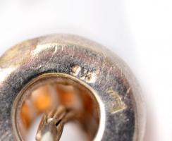 Ezüst(Ag) nyaklánc, függővel, jelzett, h: 42 cm, bruttó: 12,97 g