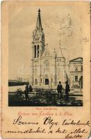 1904 Cieszyn, Teschen; Herz Jesu-Kirche / church. Verlag Ed. Feitzinger Nr. 107. (EK)