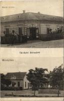 1934 Sárosd, Mandl Sándor üzlete, Községháza (EB)