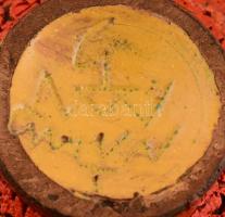 Gorka Géza (1894-1971): Váza. Repesztett mázas,  festett kerámia, jelzett (Nógrádverőce), hibátlan. ...