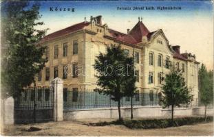 1923 Kőszeg, Ferenc József katolikus főgimnázium. Róth Jenő kiadása (EK)