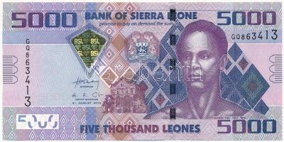 Sierra Leone 2013. 5000L T:I Sierra Leone 2013. 5000 Leones C:UNC Krause P#32