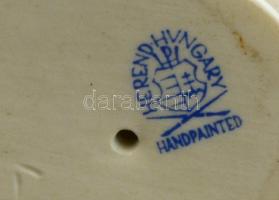 Herendi porcelán Ludas Matyi, kézzel festett, apró kopásnyomokkal, m: 8 cm