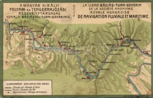 Báziás-Turnu Severin ship route map (EB) (Rb)