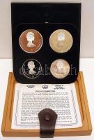 Kanada 1975. Olimpiai szett V. széria, benne 5$ Ag "Úszás", 5$ Ag "Műugrás", 10$...