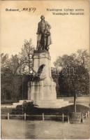 1918 Budapest XIV. Városliget, Washington György szobra (EK)