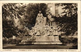1924 Budapest V. Vörösmarty szobor. Rigler r.-t. 12. sz. (kis szakadás / small tear)