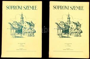 1957 A Soproni Szemle c. magazin teljes évfolyama