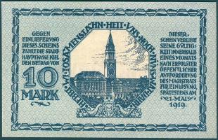 Német Birodalom/Császárság/Kiel 1918.10.15. 10M T:I