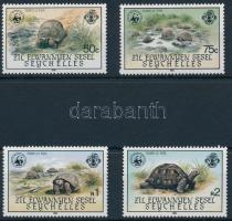 1985 WWF: Aldabrai óriásteknős sor Mi 104-107
