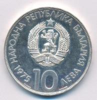 Bulgária 1975. 10L Ag "10. Olimpiai Kongresszus" T:1 (eredetileg PP) 
Bulgaria 1975. 10 L...