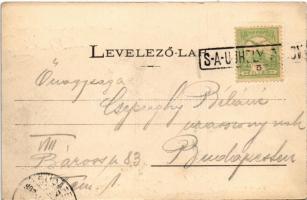 1917 Sátoraljaújhely, Fő tér, Megyeháza, piac, üzletek, kávéház. Lövy A. kiadása (EK)